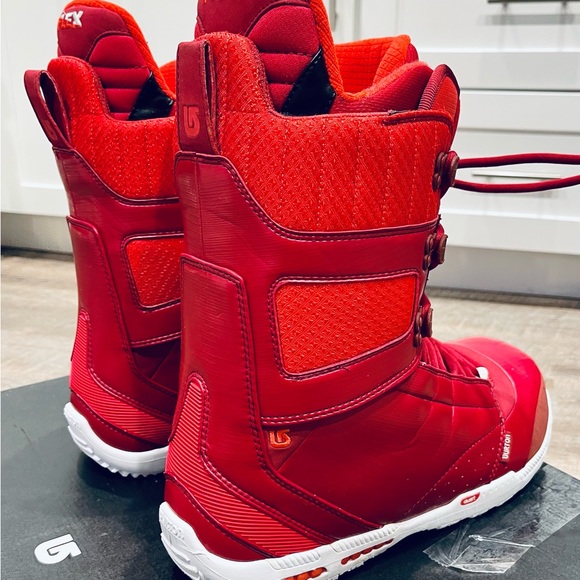 Burton HAIL-R Mens Snowboard Boots - Size 12 - RED - Minty. Fresh as 2012. - Picture 12 of 16
